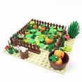 thumbnail image 3 of 1 Set MOC Scene Building Blocks Set – Pumpkin Field, Chicken Coop, Turtle Pond, Fish Pond, Chicken Farm – DIY Mini Bricks Construction Kit for Adults, 3 of 10
