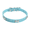 Light Blue, variant on GASTROPOD Charming Dog Collar for Small Dogs, Personalized Style Dog Chain Collar, Light Blue