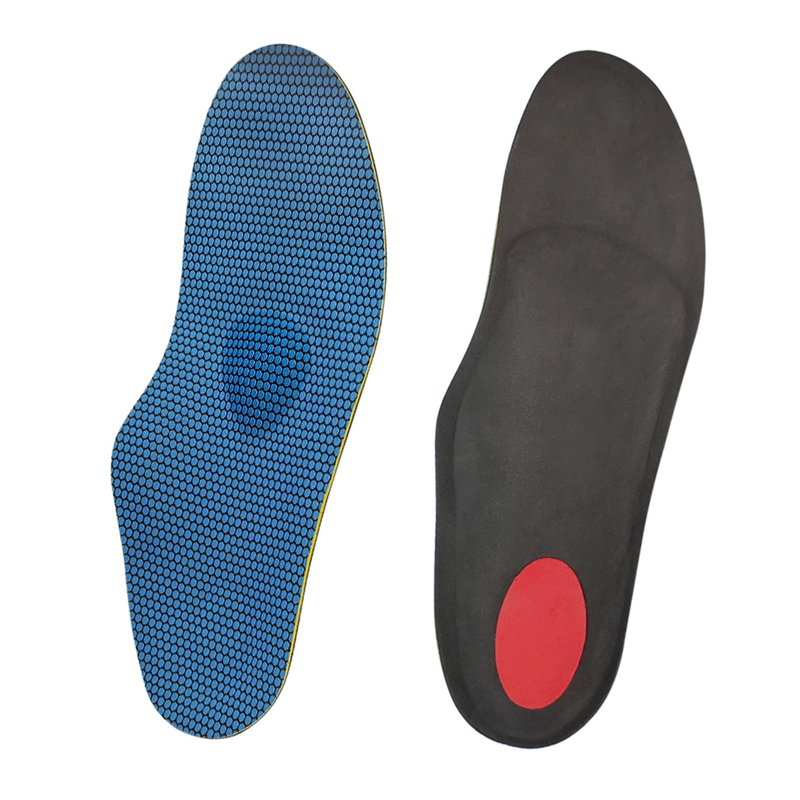 Gecheer 1 Pair Foot Shoe Insoles Soft Breathable Orthopedic Correction