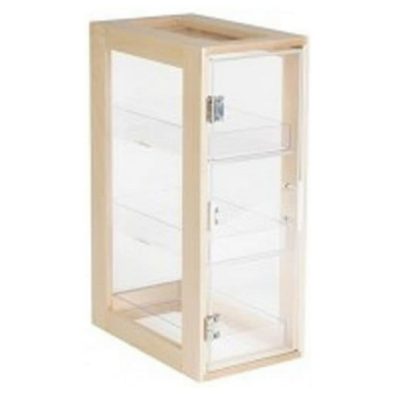 Cal-Mil Blonde Bread Case Display - 8"W x 13"D x 20 1/2"H