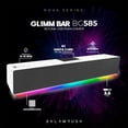 thumbnail image 3 of Bocina Gamer BALAM RUSH GLIMM BAR BG585 LED Bluetooth 3.5mm Blanco BR-936965, 3 of 5