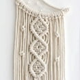 thumbnail image 3 of TSV Macrame Woven Wall Hanging Tapestry, Boho Handmade Moon Dream Catcher Art for Home, 3 of 8