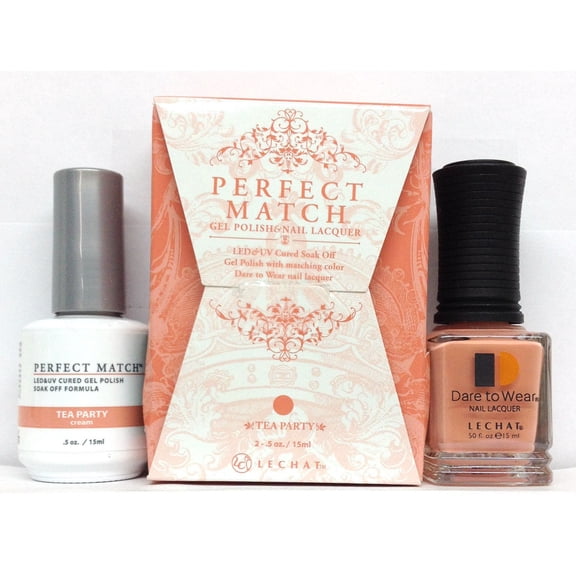 Lechat Perfect Match Duo Gel  Lacquer Tea Party PMS 225