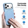 thumbnail image 4 of DUX DUCIS Yind Series For iPhone 17 Pro Max Case TPU + PC Matte Phone Cover Compatible with MagSafe, 4 of 5