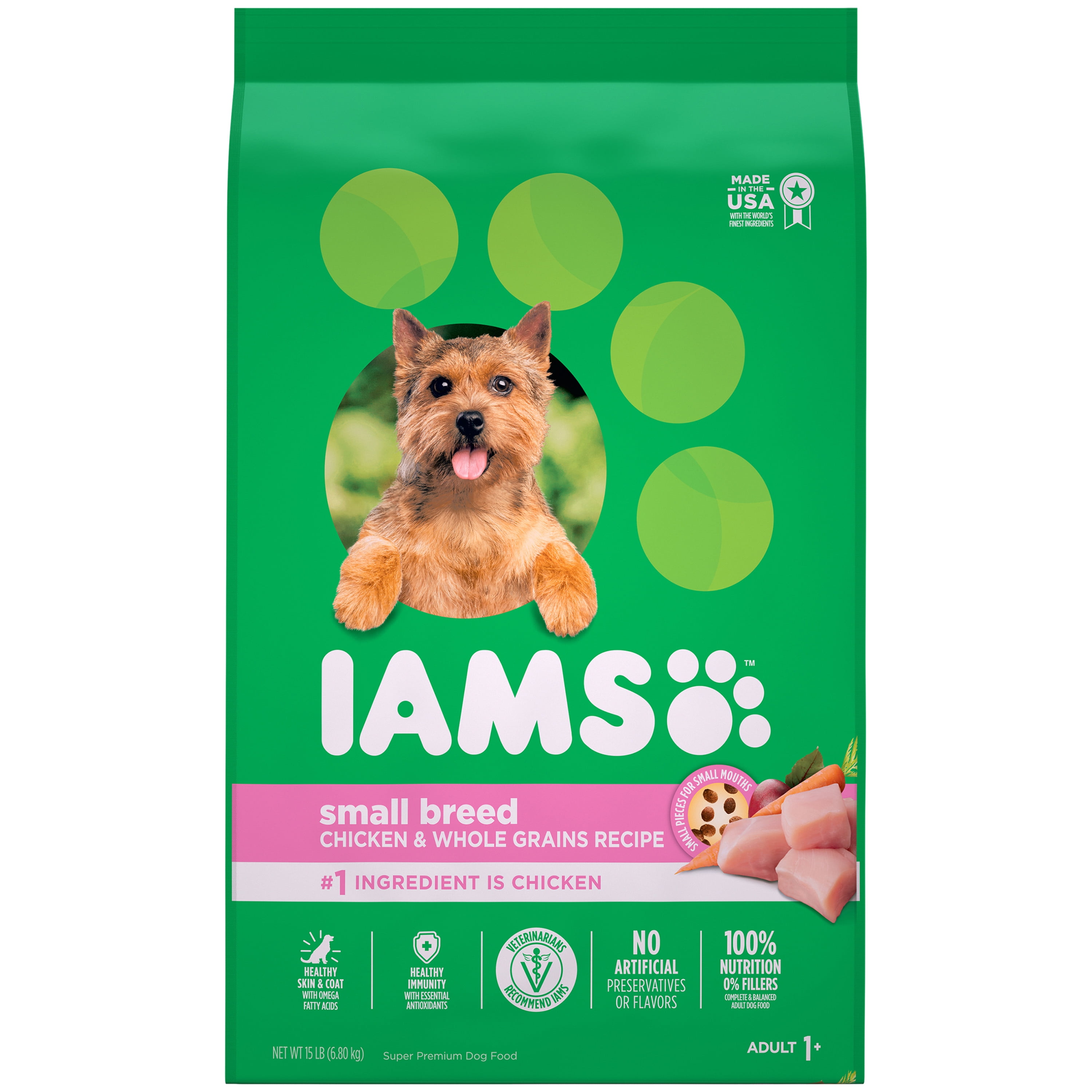 iams large breed dog food walmart