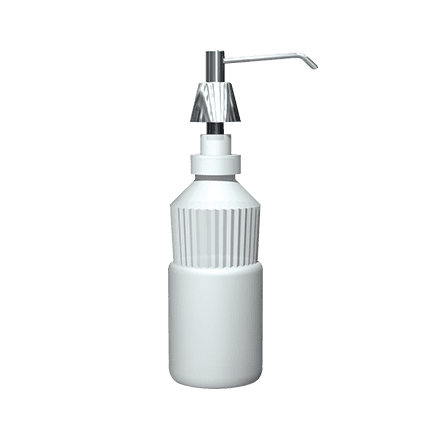 ASI 10-2001 Soap Dispenser Plastic Surface Mounted New 