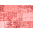 thumbnail image 1 of Ahgly Company Indoor Rectangle Patchwork Red Transitional Area Rugs, 2' x 4', 1 of 4