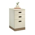 thumbnail image 2 of UrbanPro Modern Engineered Wood File Cart in Pebbled White Finish, 2 of 12
