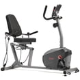 thumbnail image 2 of Bicicleta Estática Reclinada Sunny Health & Fitness Performance Interactive Series con Aplicación SunnyFit Opcional Conectividad Bluetooth Mejorada, 2 of 9