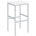 thumbnail image 5 of Natividad 5-piece Pub Height Bar Table Set White High Gloss, 5 of 11