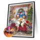 thumbnail image 1 of Cuadros Decorativos Taladro redondo completo Pintura de diamante Niño festivo Mosaico Dibujo de diamantes de imitación (W852) Ehuebsd embutido en tela, 1 of 1