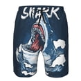 thumbnail image 3 of Pofeuu Shark Prin Men's Swim Trunks Quick Dry Bathing Suit Swimming Board Shorts Mesh Lining Beach Swimwear-X-Large, 3 of 6