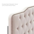 thumbnail image 5 of Modway Sophia Tufted Performance Velvet Twin Headboard in Pink, 5 of 10