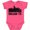 Vintage Hot Pink, variant on Inktastic Dallas Texas City Skyline with Grunge Boys or Girls Baby Bodysuit