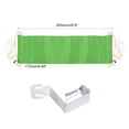 thumbnail image 2 of Unique Bargains Foot Hammock Under Desk, Adjustable Foot Rest Sling with Hooks Portable Desk Footrest, Green Style 1, 2 of 6