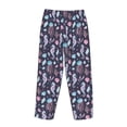 thumbnail image 5 of Daiia Watercolor Marine Animals Women's Sleep Pant with Pockets and Drawstring,Pajama Pants-Large, 5 of 9