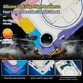 thumbnail image 6 of 3in1 Rotating Stand Case for Xiaomi Redmi Pad SE 8.7 inch 2024 with Hand/Shoulder Strap, Shockproof Rugged, Pink, 6 of 7