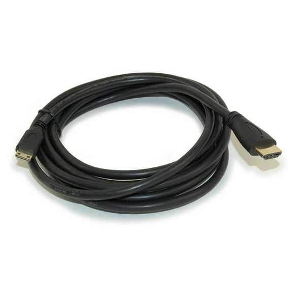 10ft HIGH-SPEED Mini-HDMI to HDMI 30 AWG Cable