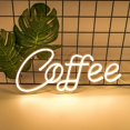 thumbnail image 1 of Kanaya Letrero De Barra De Café Led De Neón Letrero De Café Decoración De Pared Blanco Cálido Usb Y Accesorios De Barra De Café Con Batería Letrero De Neón Para Cocina Hogar Café Oficina Club Hotel Re, 1 of 5