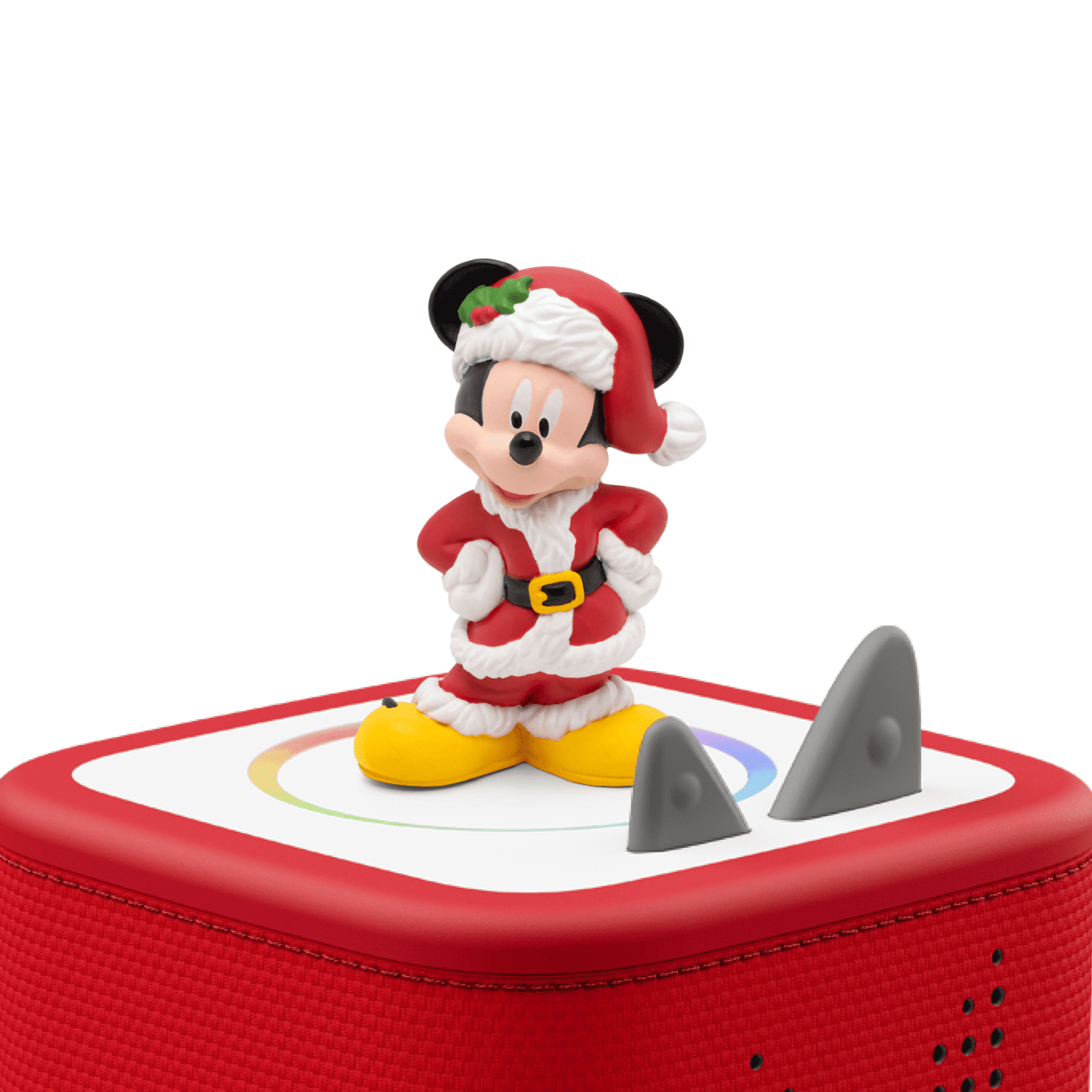 tonies Disney Holiday Mickey Mouse Audio Play Figurine for Portable Speaker, Small, Red, Plastic