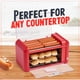 thumbnail image 4 of Nostalgia Oscar Mayer - Horno tostador extragrande con 8 rodillos y bollos para perritos calientes, rodillos de parrilla de acero inoxidable, estantes de calentamiento antiadherentes, perfectos para, 4 of 5