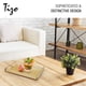 thumbnail image 3 of Bandeja TIZO Design Elegant Lucite, 12 x 8 cm, acrílica, color dorado, 3 of 6