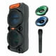 thumbnail image 1 of Bocina Bluetooth Diez Naranjas 5.1 Torre 30W con Micrófono y Luces LED 6.5"*2 Xtellar negro, 1 of 4