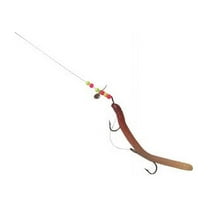 Creme Trout Midjit Worm Rig Lure, Live Color