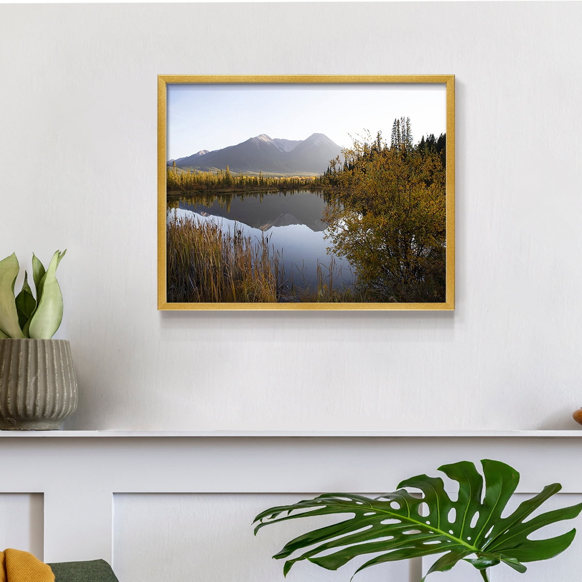Low Light on Vermillion by Carol Robinson - Restickable Framed Giclée Print