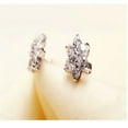 thumbnail image 5 of HongHeng Rhinestone Small Glitter Crystal Stud Earrings for Women,Sparkly Elegant Wedding Prom Earrings Jewelry Gift, 5 of 5
