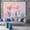 Pink, variant on Mudket Framed Canvas Wall Art Pastel Pink Gradient Tulip Flower Bokeh Prints Wall Decor Soft Floral Canvas Print Ready to Hang for Bedroom Wedding Romantic Home Decor - 12"L x 8"W
