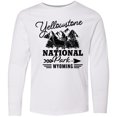 thumbnail image 3 of Inktastic Wyoming Yellowstone National Park Long Sleeve Youth T-Shirt, 3 of 5