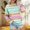 Blue, variant on Brondbend Pullovers for Womens Sweat Shirt Women's Crewneck Long Sleeved Front Pocket Print Multicolor Fashion Top Loose Fit Fall Winter Going out Party Vacation Comfortable T-shirt ,Light Blue