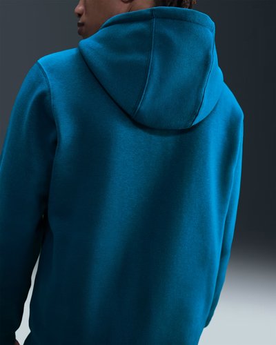 Nike Club Men's Full-Zip Fleece Hoodie Green Abyss photo 2