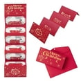 thumbnail image 2 of CCOCC 2026 New Christmas Santa Money Envelope 6 Slots-Christmas Cash Wallet Holiday Gift Card Holder,Fold-Out Red Envelope Money Box Diy Reusable Wallet Christmas Card Holder, 2 of 6