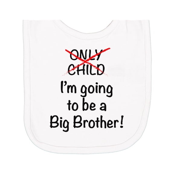 Inktastic I'm Going to Be a Big Brother Newborn Bib
