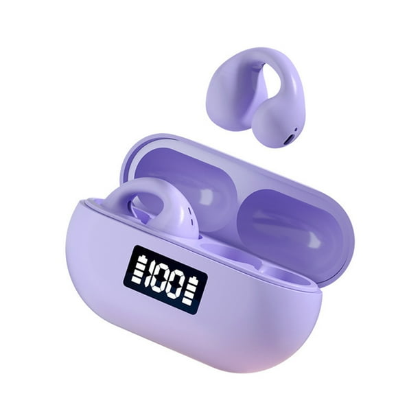 T75 Ear-Clip Auriculares Pantalla digital Auriculares inalámbricos Compatible con Bluetooth 5.3