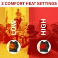 thumbnail image 5 of Brentwood 1,500-Watt-Max Portable Electric Space Heater and Fan, Black, H-F306BK, H-F306BK, 5 of 5