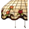 thumbnail image 4 of 20" Wide Roseborder Pendant, 4 of 7