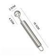 thumbnail image 2 of zhangmingg Metal Fruit Spoon Kitchen Tool for Crafting Fruit Platters and Sharing Deliciousness, 2 of 3