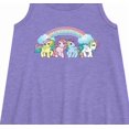 thumbnail image 2 of My Little Pony - Ponies Logo - Girls Aline Dress, 2 of 4
