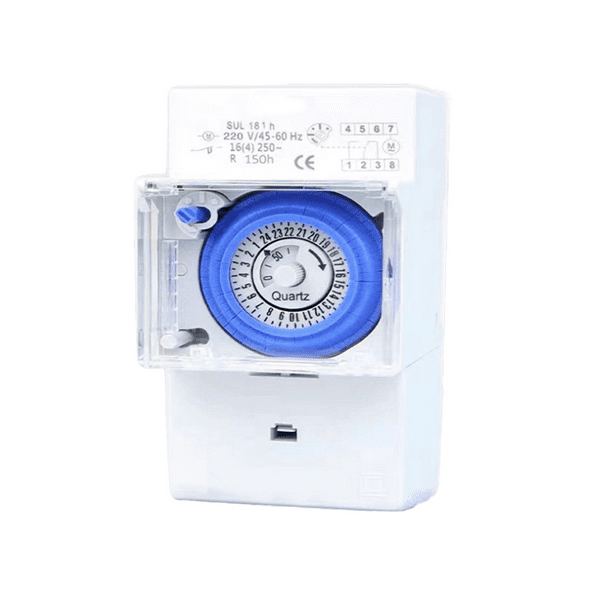 Mechanical Timer 24 Hours Time Switch Relay Electrical Programmable ...