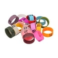 thumbnail image 4 of 20 PCS Microphone Colored Rings Number 1 to 20 Multicolor Soft Silicone Ring for Distinguishing Different Microphones (Random Color), 4 of 7