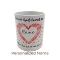 thumbnail image 2 of Timeless Desserts Valentines Day Mug 12 fl oz. White Ceramic Religious, 2 of 6
