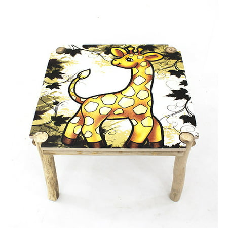 Happy Child Furniture Giraffe Kids Square Writing Table