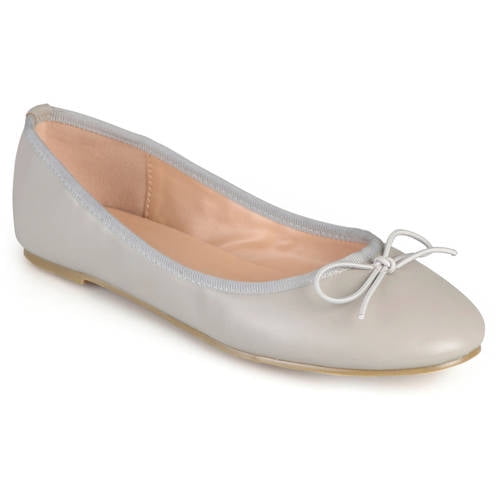New women's shoes ballet flat balleraina sequins bow round toe silver 