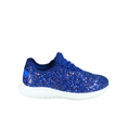thumbnail image 3 of Lotus-08 Women's Fashion Sparkle Glitter Comfort Light Weight Slip On Flat Sneaker Shoes ( Royal Blue, 5.5), 3 of 5
