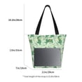 thumbnail image 5 of Kll Tote Bag For Women Cute Dinosaurs In Space Print Shopping Grocery Reusable Bags For Office School Shopping Travel, 5 of 8