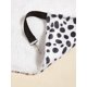 thumbnail image 4 of Black Polka Dot Printed Pet Bed & Pad, 4 of 4