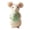 D, variant on 4" Easter Felt Bunny Ornaments-Handmade Wool Felt Bunny Ornaments, Cute Felted Rabbit Animal Figurine For Christmas Tree, Soft Felted Mouse For Easter Basket Stuffers,Tiered Tray Decor & Spring Gift